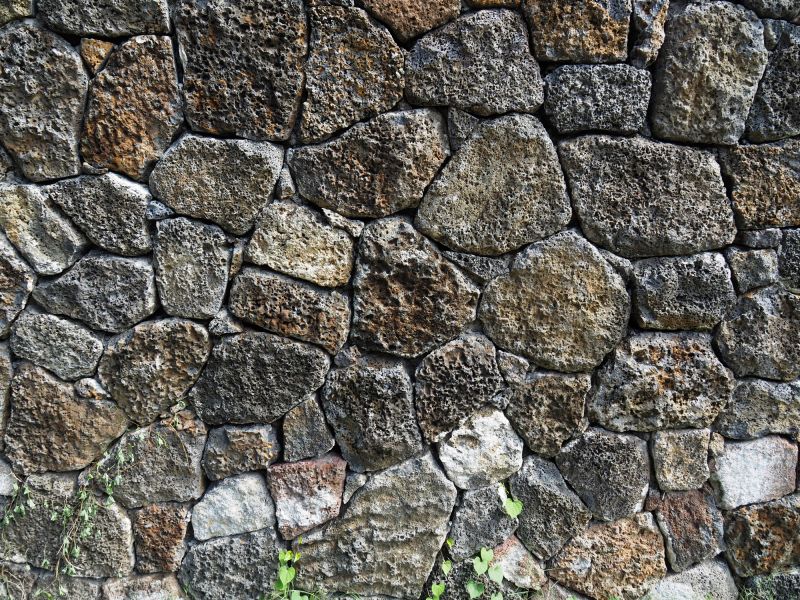 Restored Stone Walls